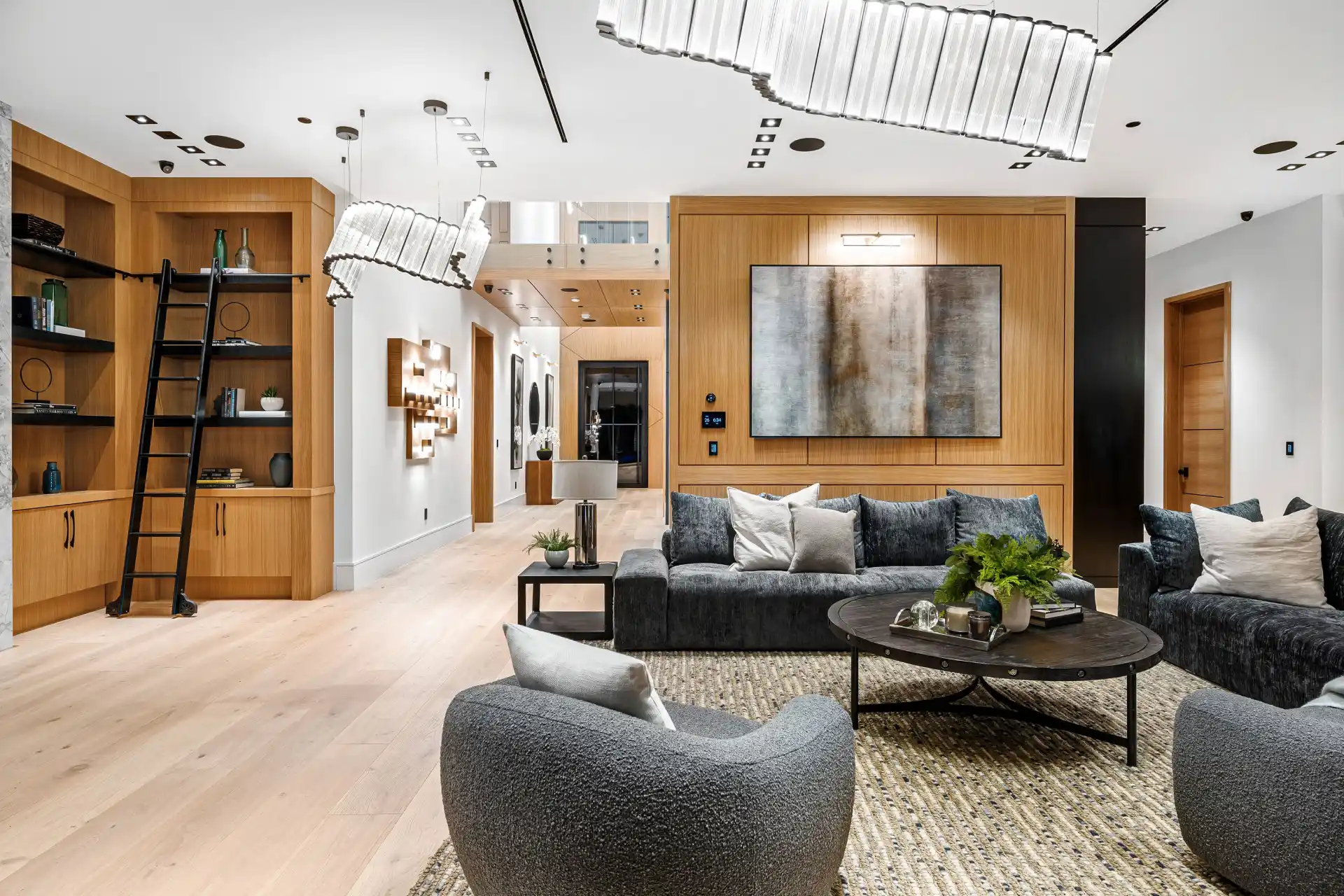 غرفة معيشة عصرية